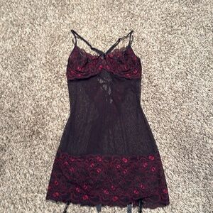 Frederick’s of Hollywood one piece sheer